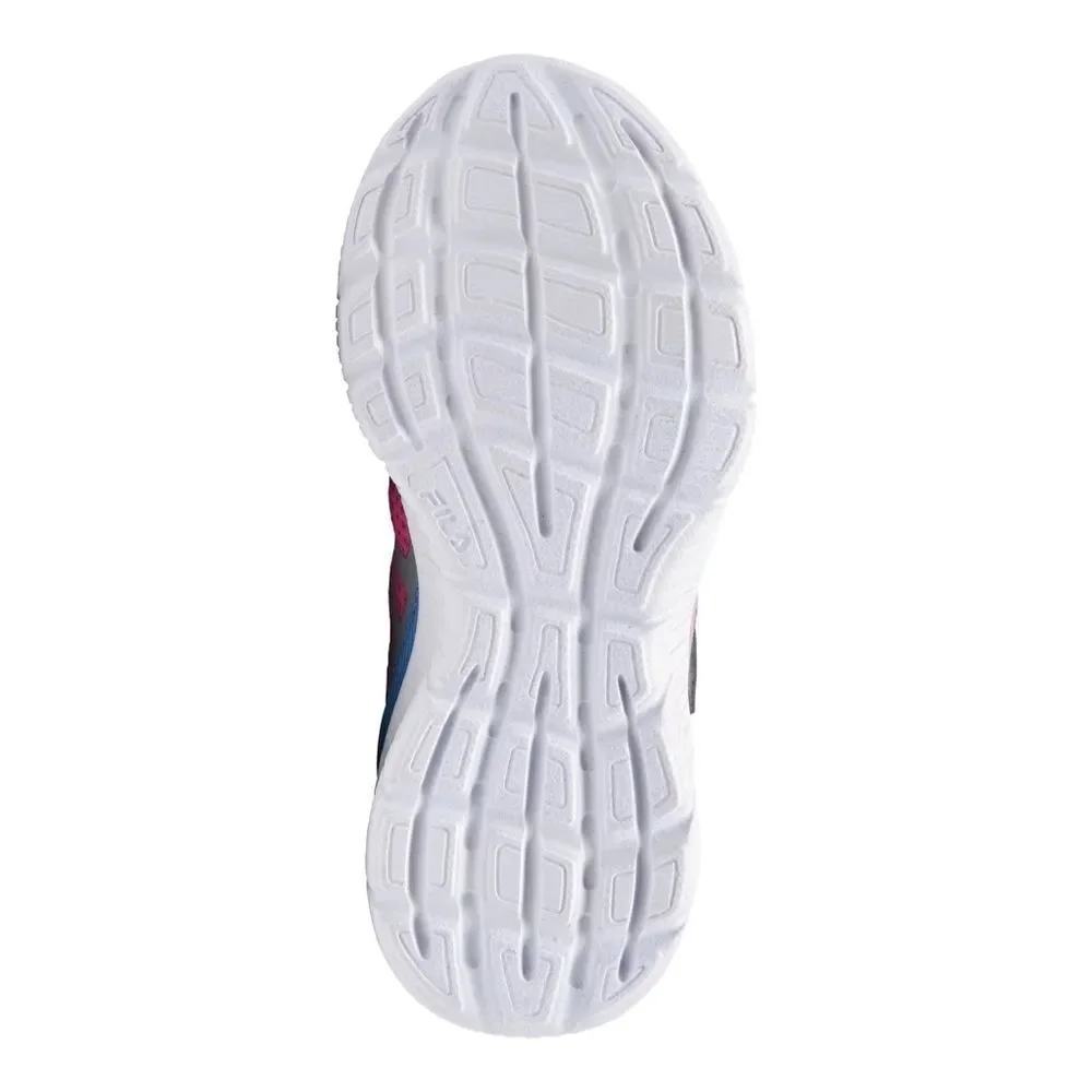 New! FILA Little Girls Superstride 2 Running Sneakers Athletic Shoes Gray Pink